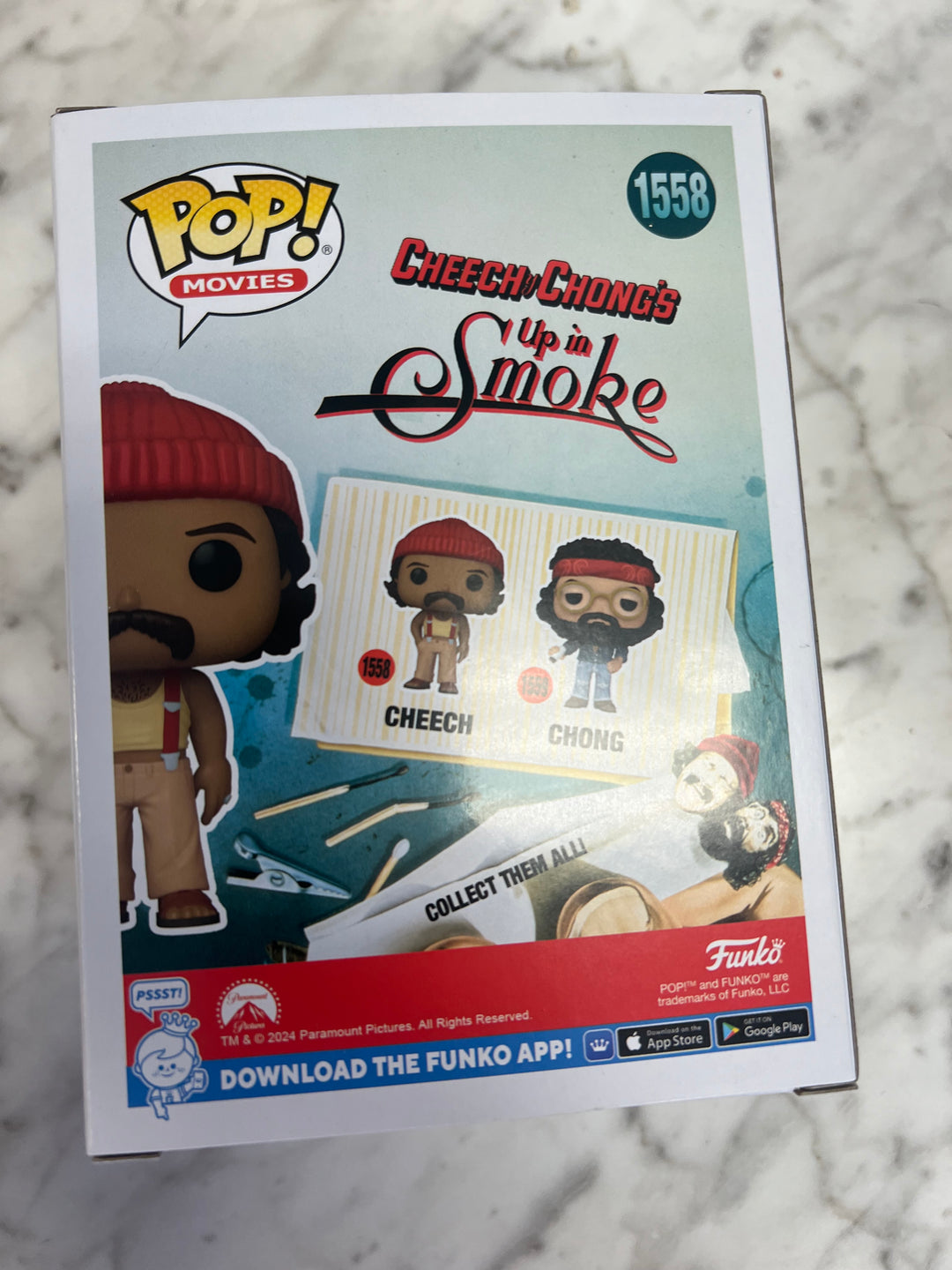 Funko Pop Movies Cheech n Chong’s Up in Smoke Cheech 1558 FP101424