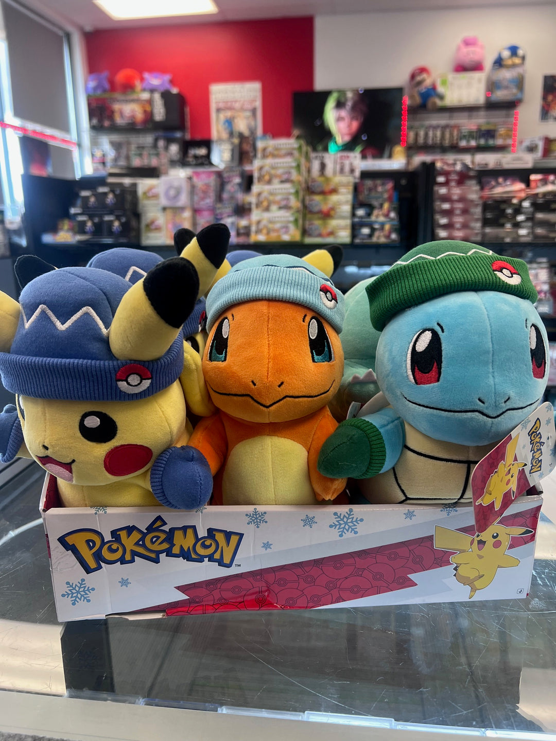 Pokemon 8" Holiday Plush (Assorted, Random) NP11625