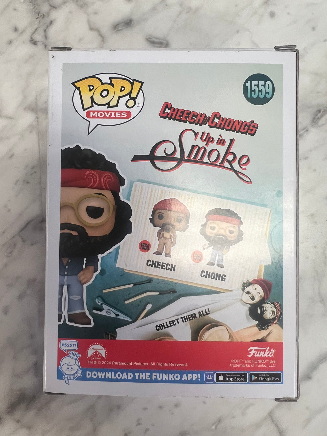 Funko Pop Movies Cheech n Chong’s Up in Smoke Chong 1559 FP101424