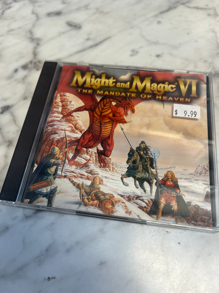 Might and Magic VI The Mandate of Heaven Jewel Case  PC CD-ROM    PC8124