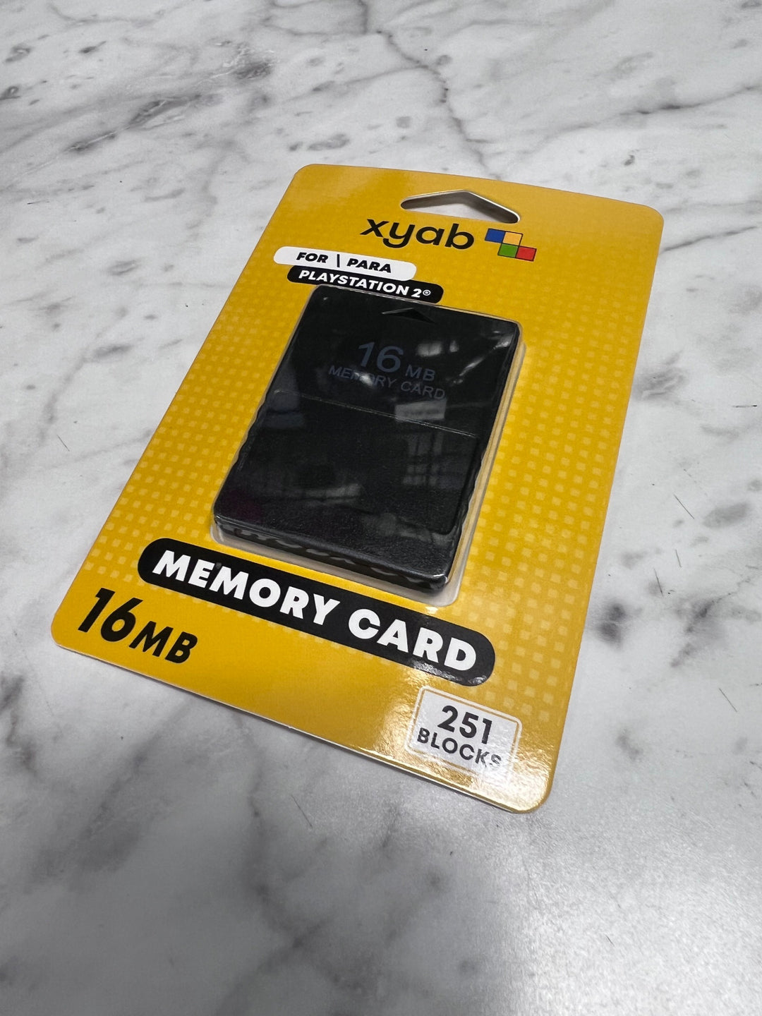 Memory Card for PS2 - 16MB XYAB New   NA11625