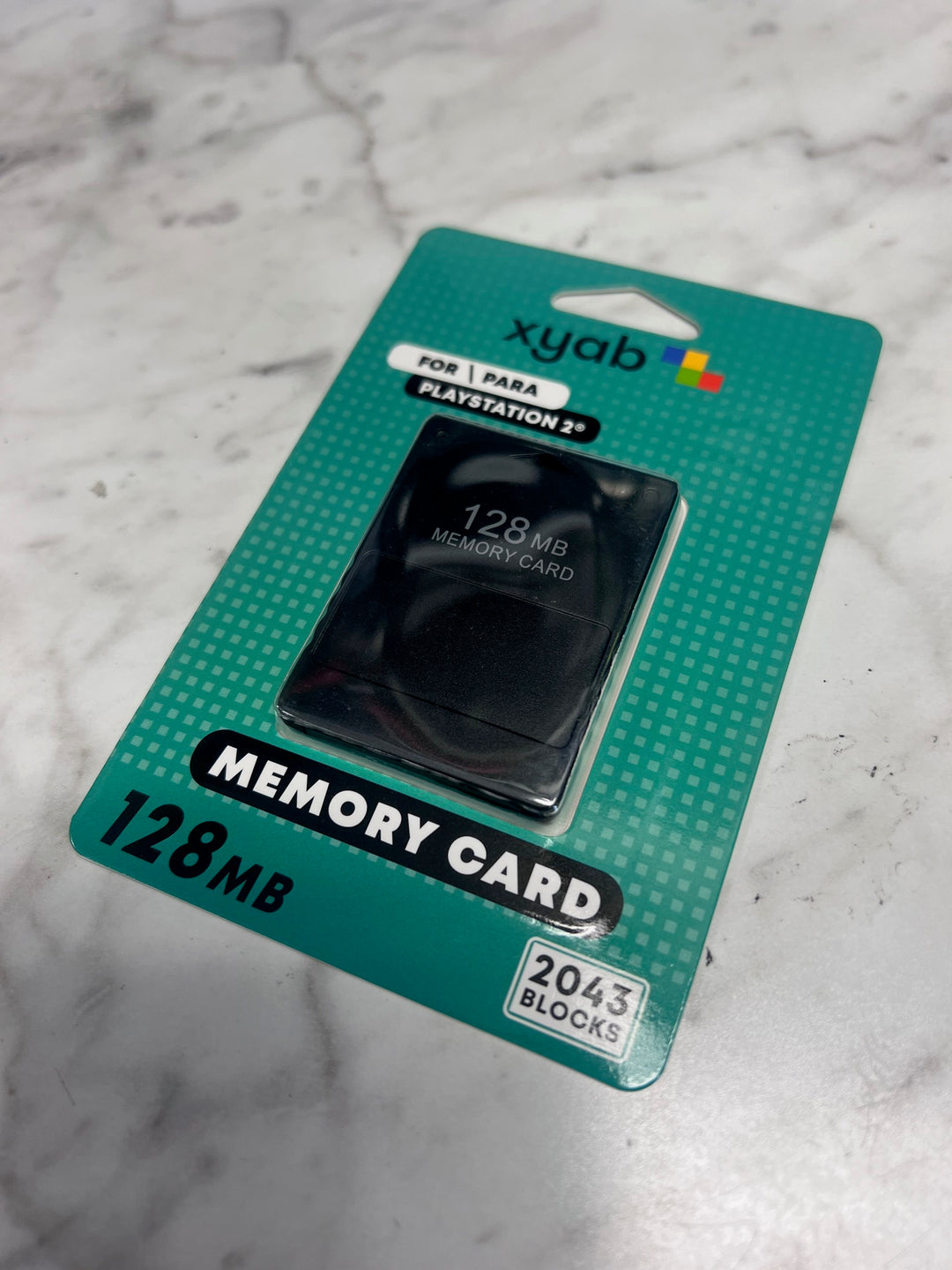 Memory Card for PS2 - 128MB XYAB New   NA11625