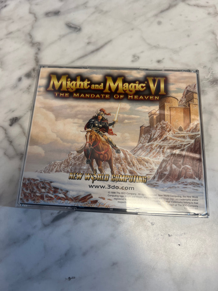 Might and Magic VI The Mandate of Heaven Jewel Case  PC CD-ROM    PC8124