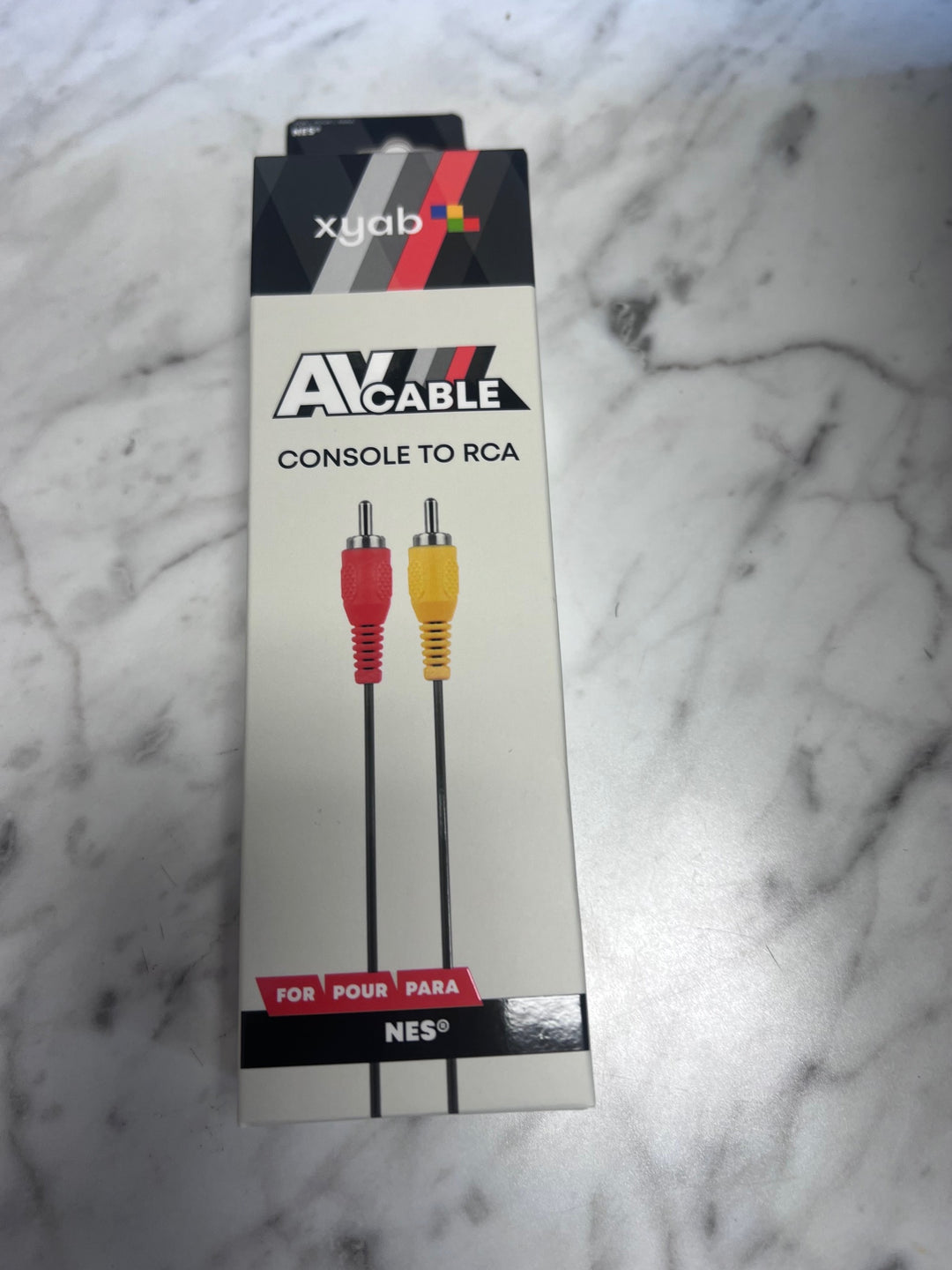 Original Nintendo NES AV Cable (Console to RCA) XYAB New          NA11625