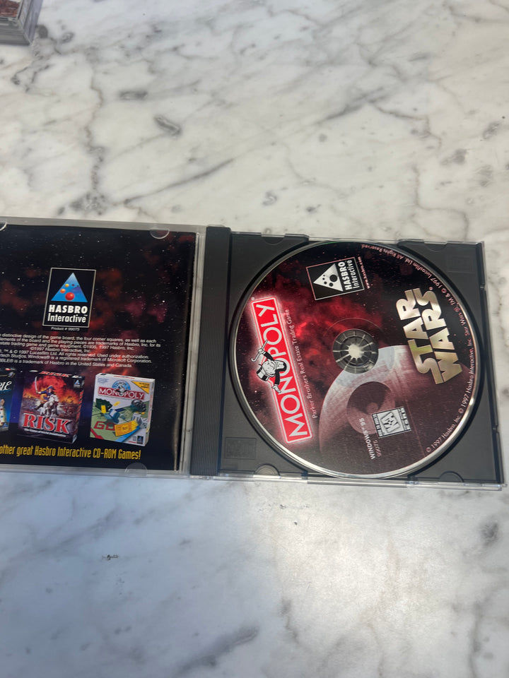 Monopoly Star Wars Hasbro Jewel Case  PC CD-ROM    PC8124