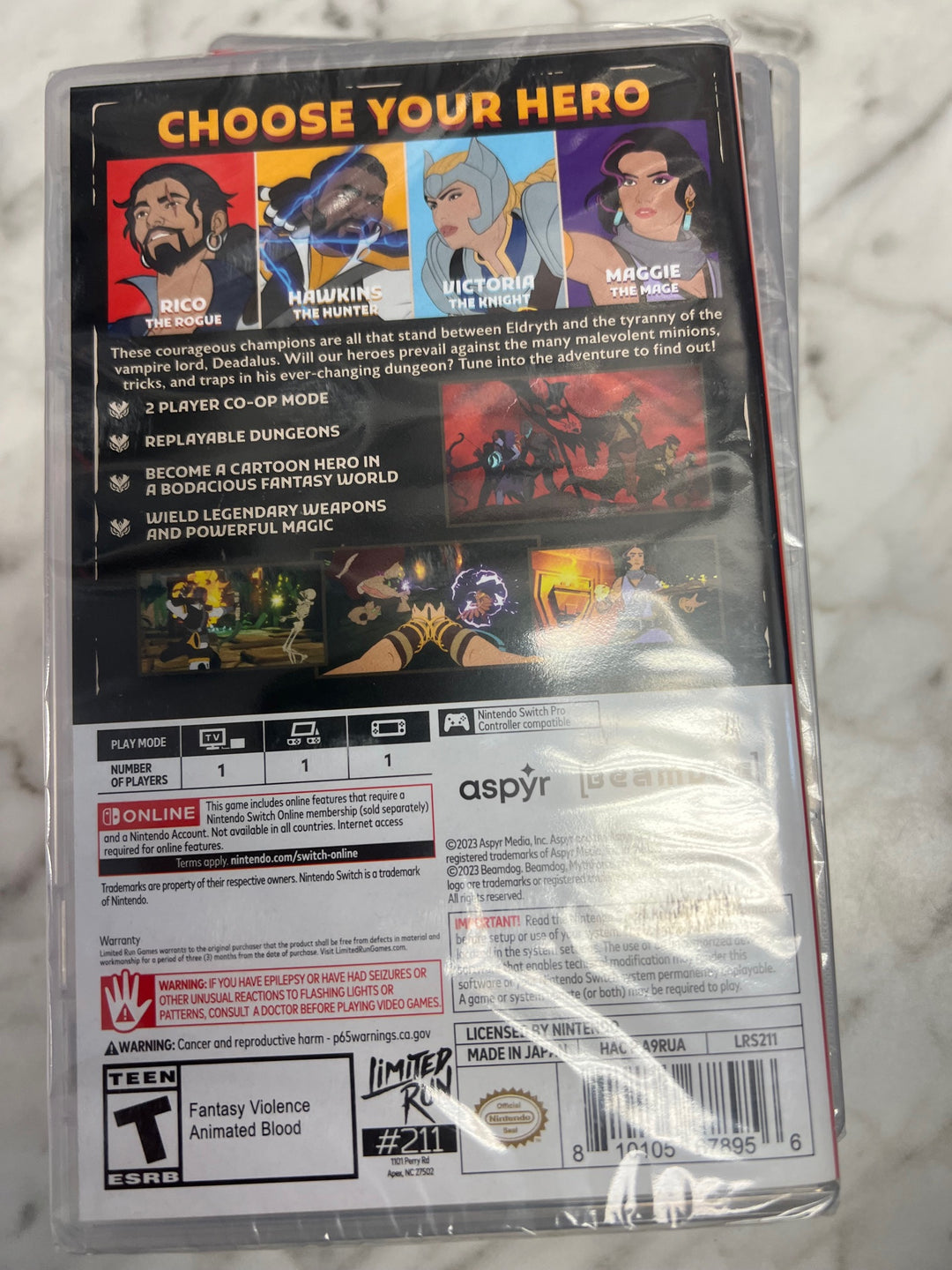 Mythforce (Limited Run) - Nintendo Switch S12825