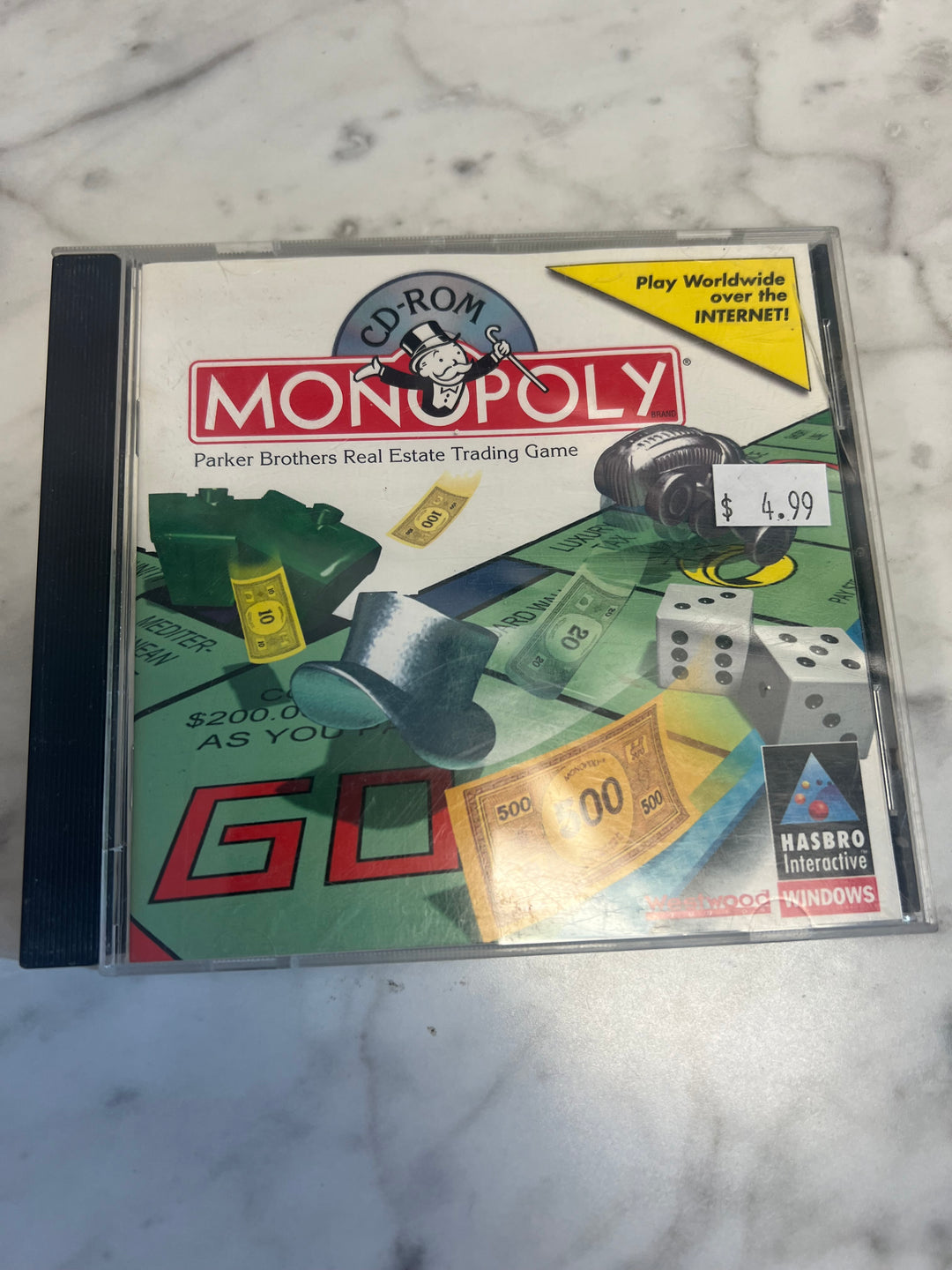 Monopoly (Westwood/Hasbro) Jewel Case  PC CD-ROM    PC8124