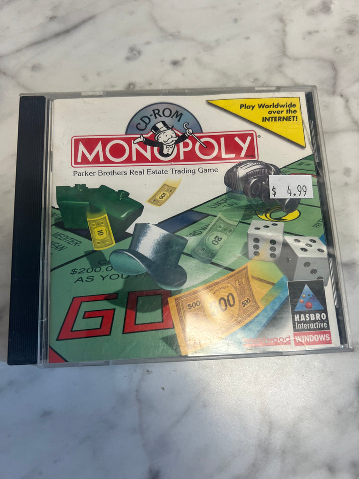 Monopoly (Westwood/Hasbro) Jewel Case  PC CD-ROM    PC8124