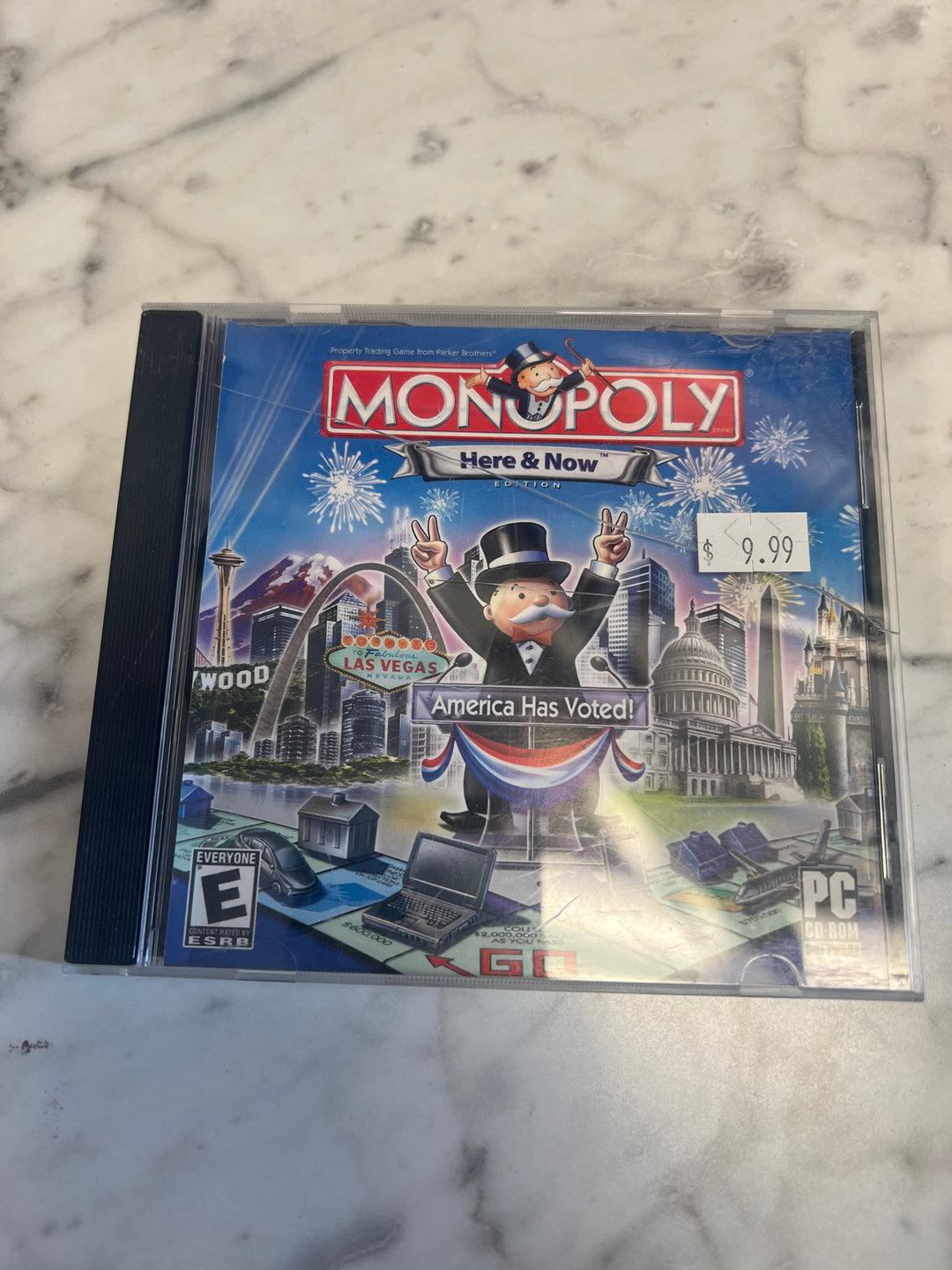 Monopoly Here & Now Edition Jewel Case  PC CD-ROM    PC8124