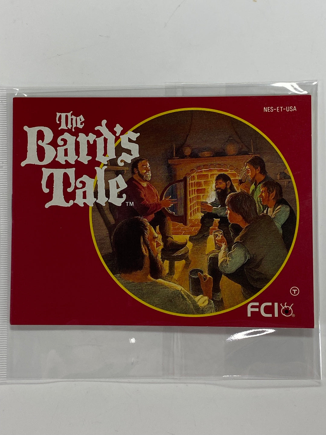 Bard's Tale NES MANUAL ONLY NES-ET-USA MO92626