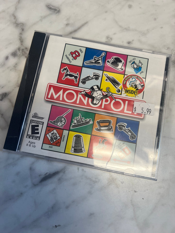 Monopoly Infogrames Jewel Case  PC CD-ROM    PC8124