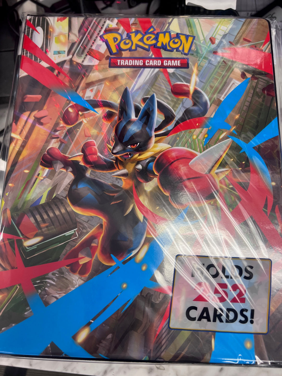 Pokemon Ultra PRO 9 Pocket Portfolio Mega Evolution Lucario 252 Cards Binder NA11625
