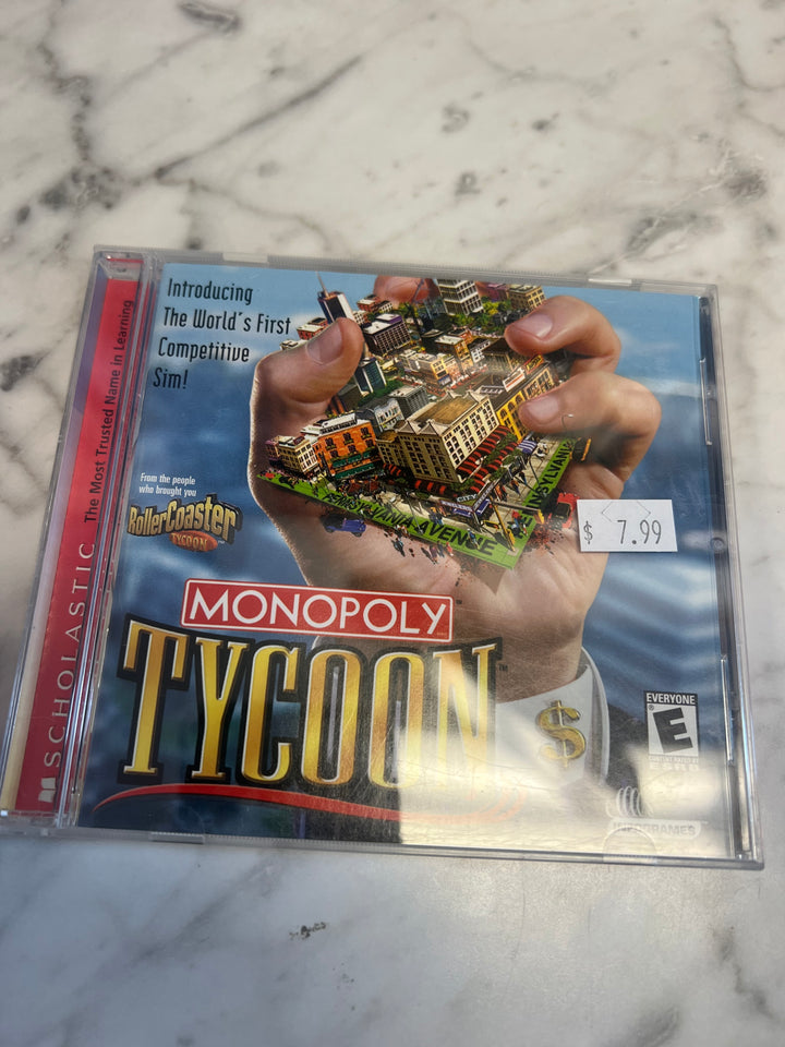 Monopoly Tycoon Jewel Case  PC CD-ROM    PC8124