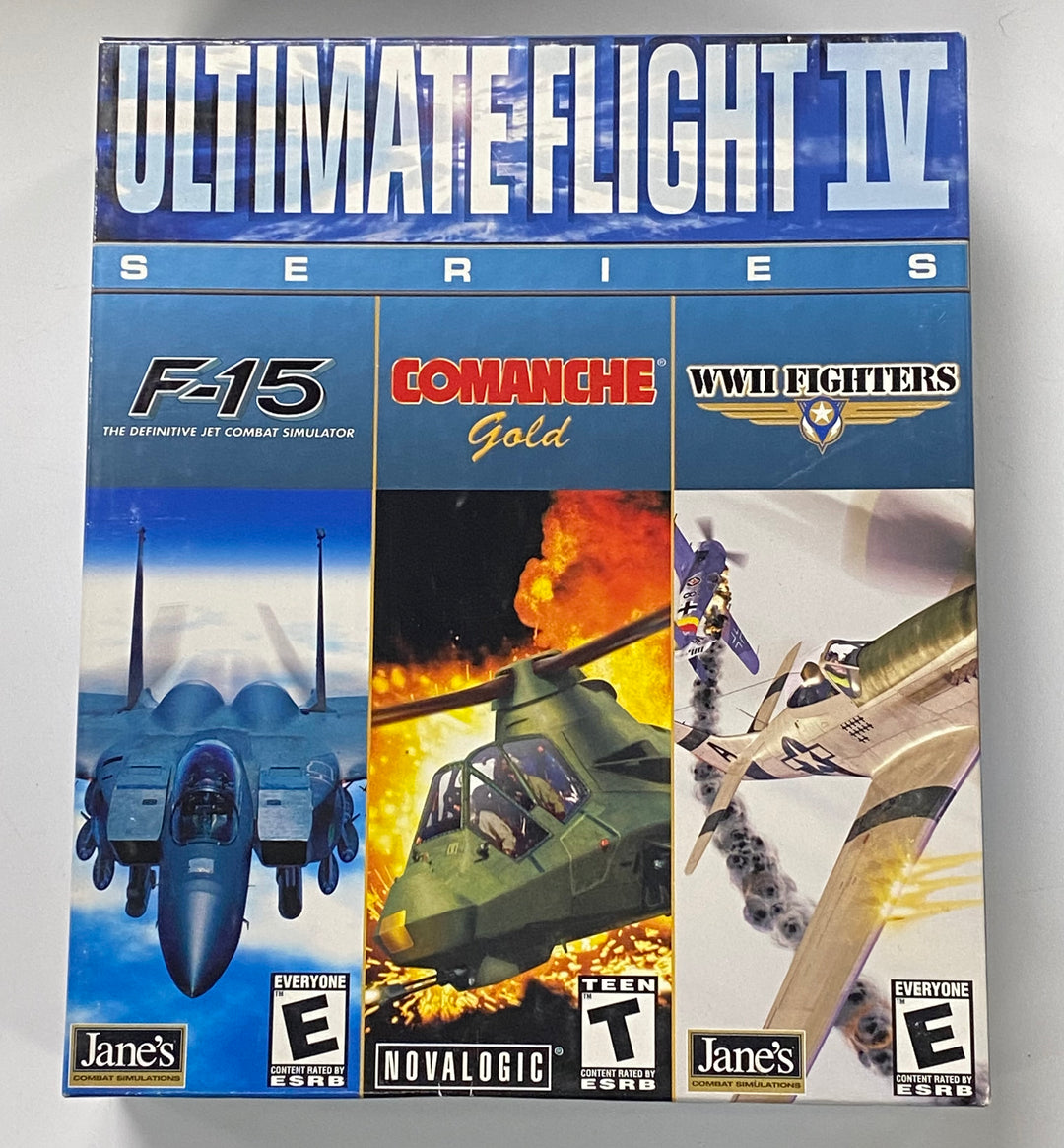 Ultimate Flight Series IV: F-15/Commanche Gold/WWII Fighters - PC CD-ROM PC92726