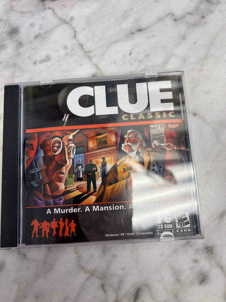 2009 PC CLUE Classic Board Game Video Game Used