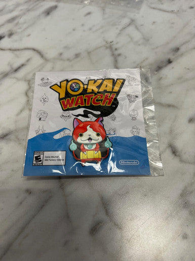 Jibanyan Yo-kai Watch Pin Yokai Nintendo - New, still in package