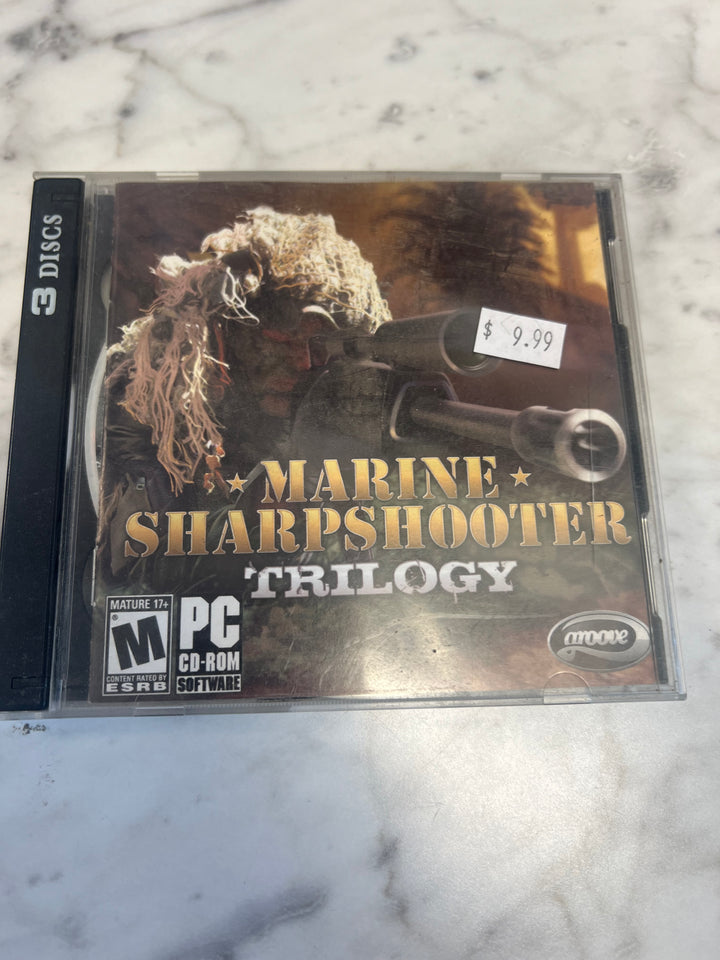 Marine Sharpshooter Trilogy Jewel Case  PC CD-ROM    PC8124