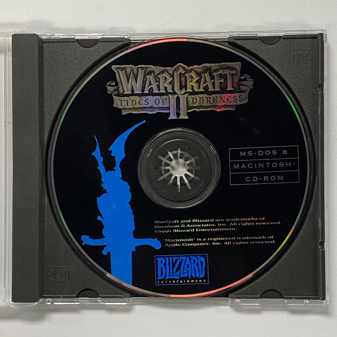 World of Warcraft II: Tides of Darkness (Missing Front Cover Art) - PC CD-ROM PC92726