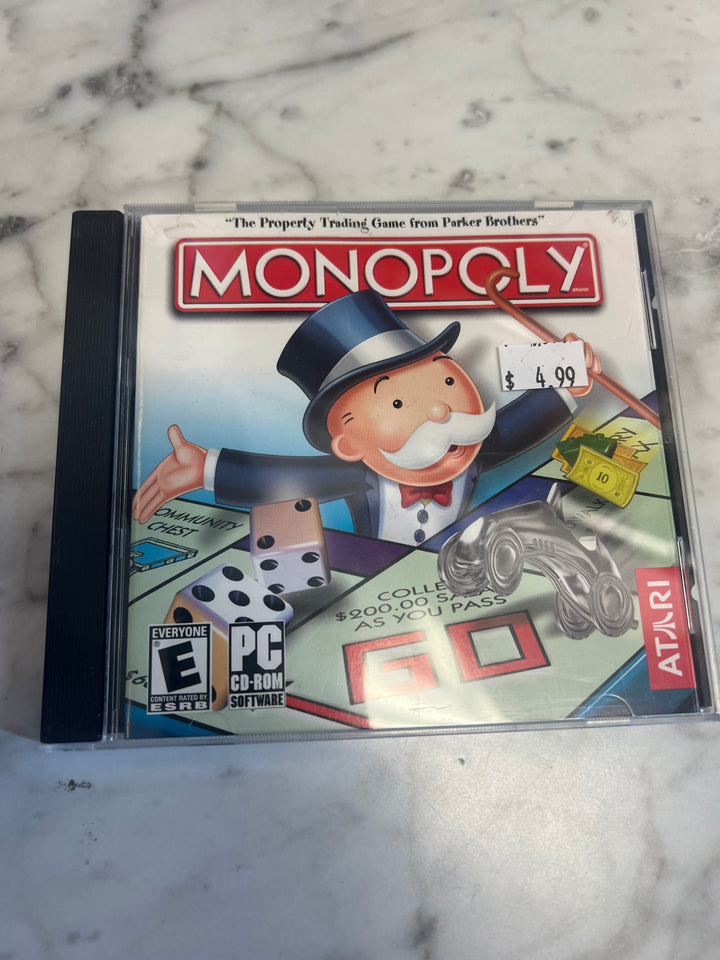 Monopoly (Atari) Jewel Case  PC CD-ROM    PC8124