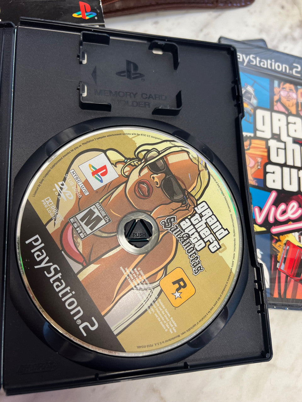 Grand Theft Auto Trilogy Playstation 2 PS2 Half sealed See notes