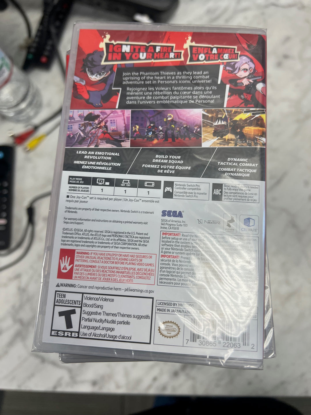 Persona 5 Tactica - Nintendo Switch S12825