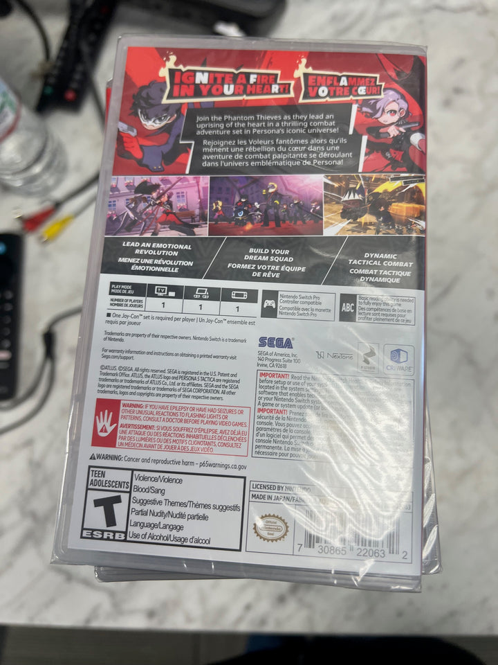 Persona 5 Tactica - Nintendo Switch S12825