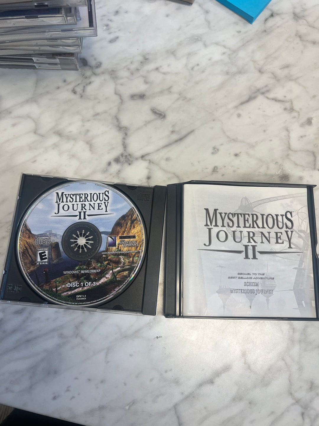 Mysterious Journey II Jewel Case  PC CD-ROM    PC8124