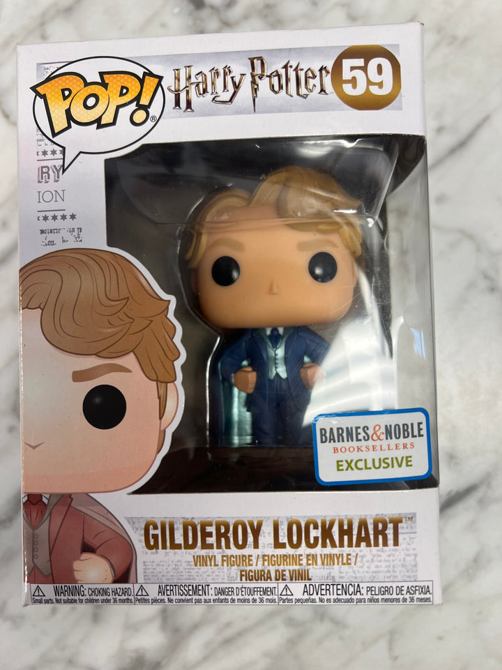 Funko Pop! Harry Potter Gilderoy Lockhart #59 (Barnes And Noble) Vinyl Figure FP101424