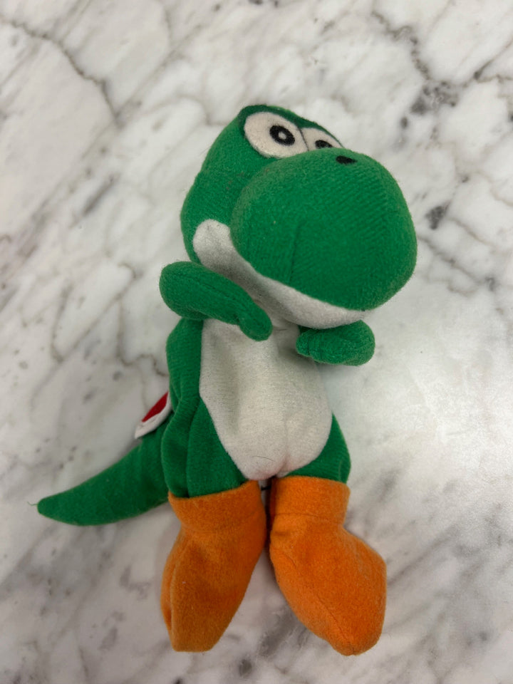 BD&A Nintendo Yoshi 1997 Plush 6" Beanbag Character Bensussen Deutsch Toy #1