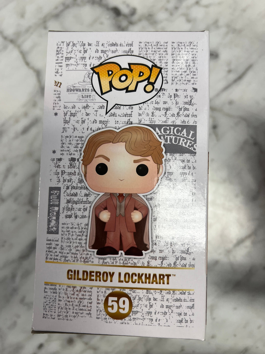 Funko Pop! Harry Potter Gilderoy Lockhart #59 (Barnes And Noble) Vinyl Figure FP101424