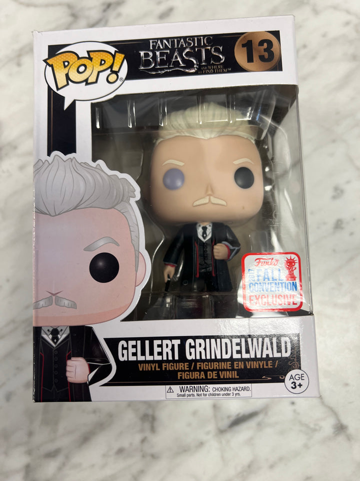 Funko POP Fantastic Beasts Gellert Grindelwald #13 Vinyl Figure Exclusive FP101424