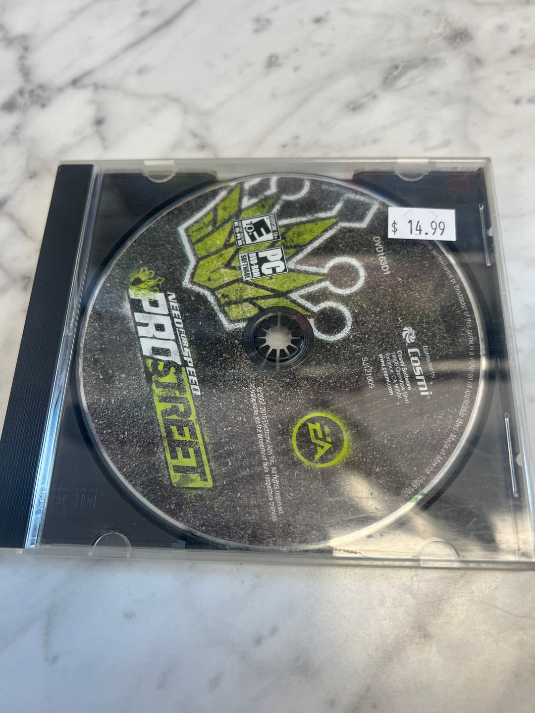 Need for Speed Pro Street Jewel Case  PC CD-ROM    PC8124