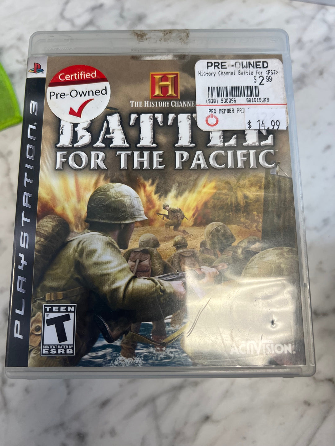 History Channel: Battle for the Pacific - PS3 P51325