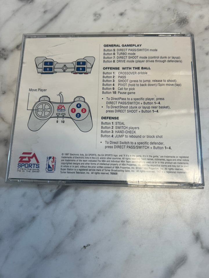 NBA Live 98 Jewel Case  PC CD-ROM    PC8124