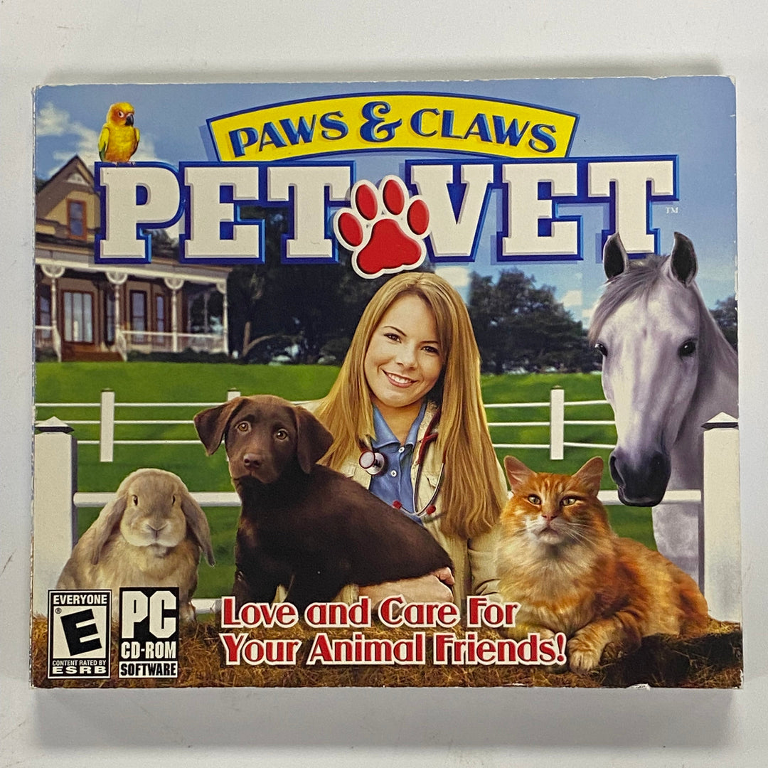 Paws and Claws: Pet Vet - PC CD-ROM PC93026
