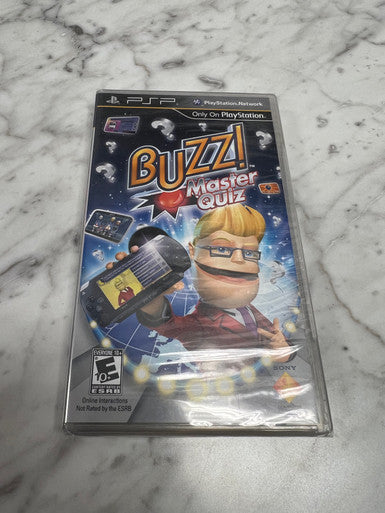 Buzz! Master Quiz Brand new sealed PSP Playstation Portable