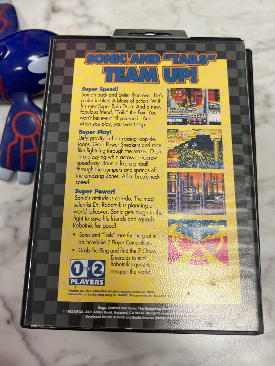 Sonic the Hedgehog 2 Case only Sega Genesis
