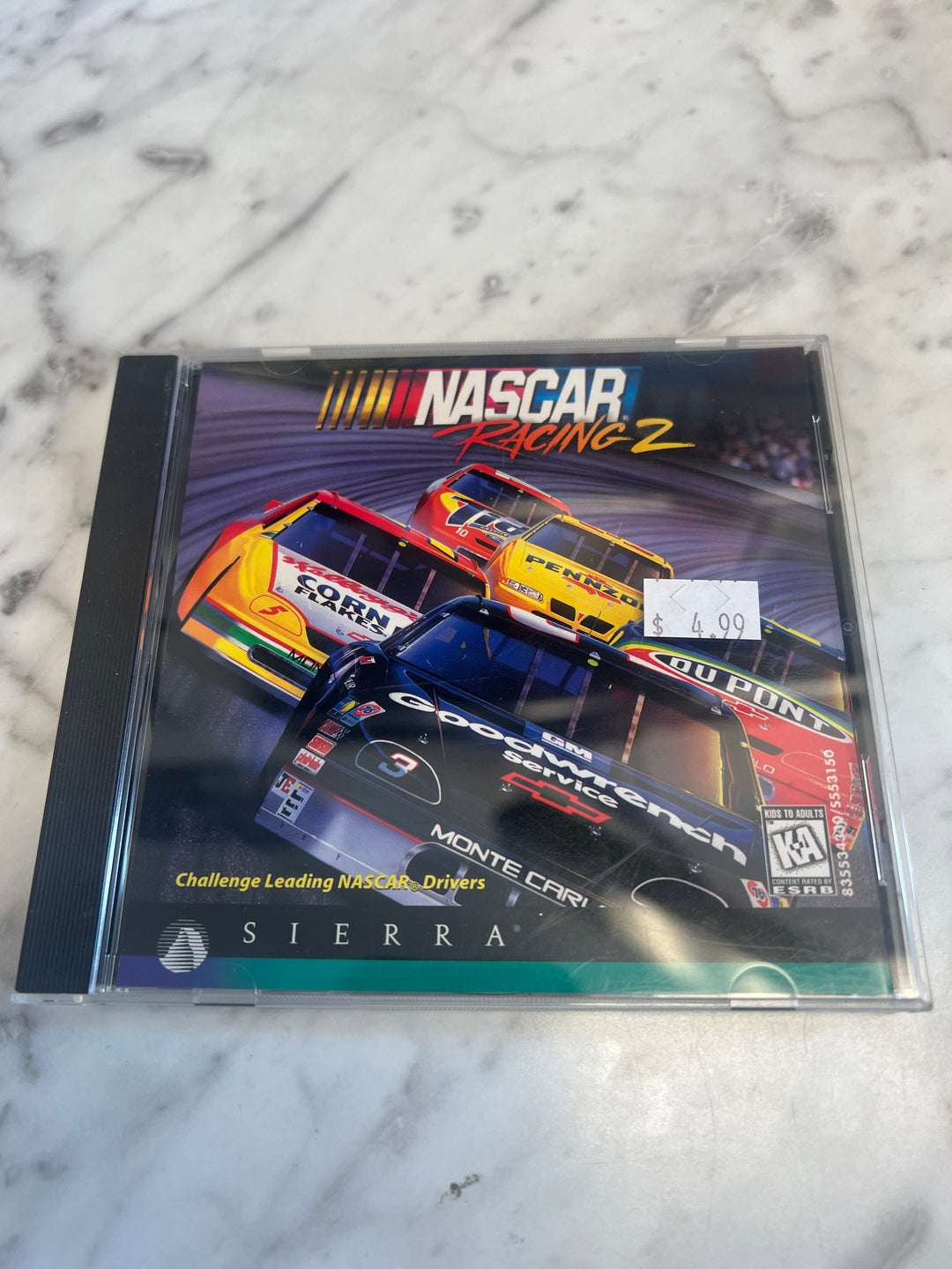 Nascar Racing 2  Sierra Jewel Case  PC CD-ROM    PC8124