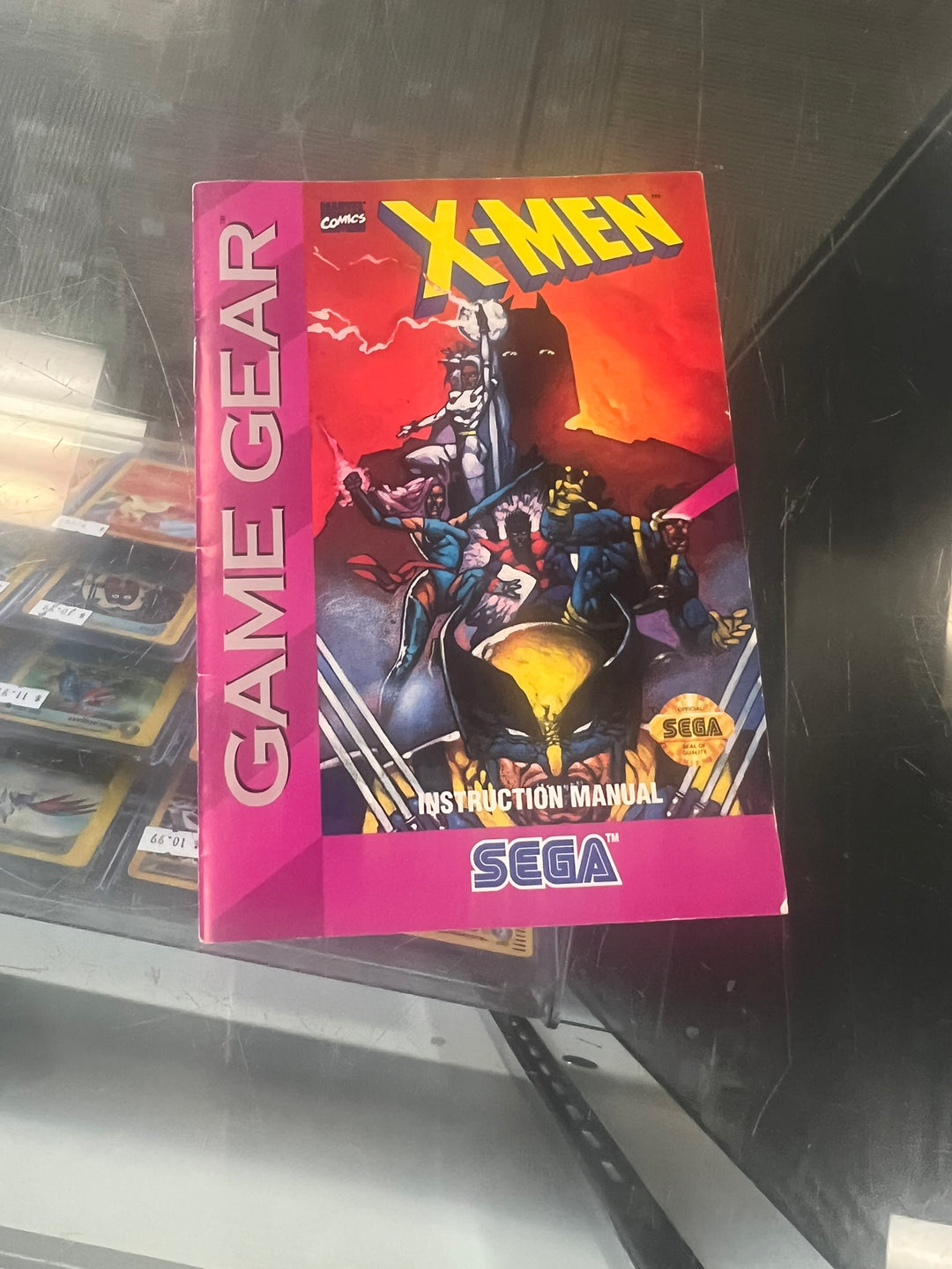 X-Men Sega Game Gear MANUAL ONLY MO101526