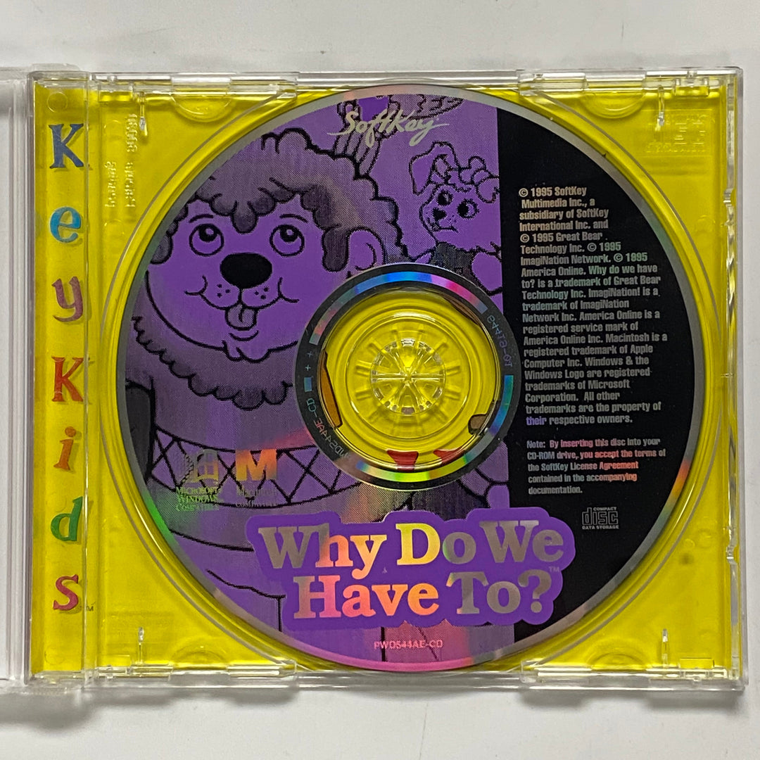 Why Do We Have To? - PC CD-ROM PC93026
