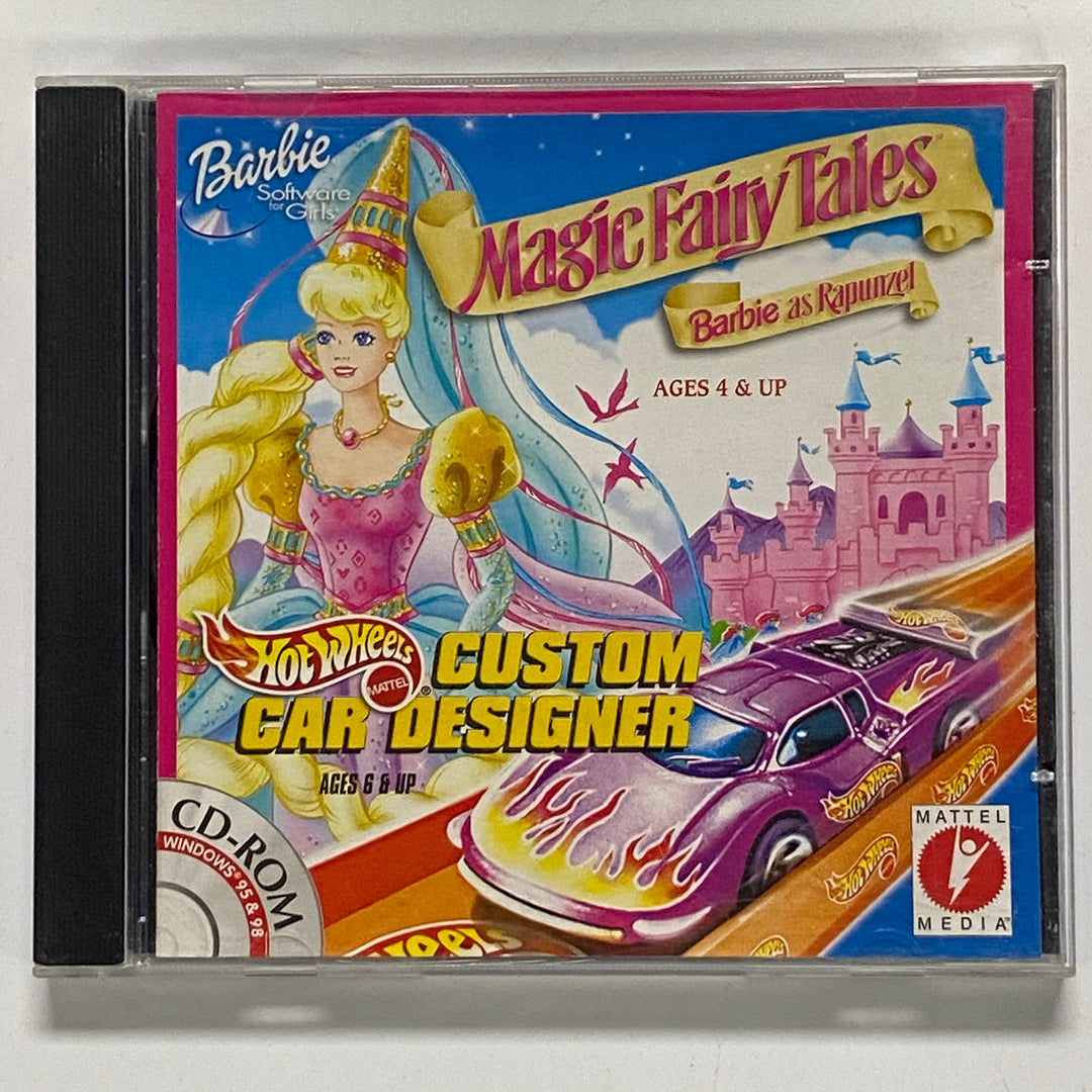 Barbie Magic Fairy Tales: Rapunzel / Hot Wheels Custom Car Designer - PC CD-ROM PC93026
