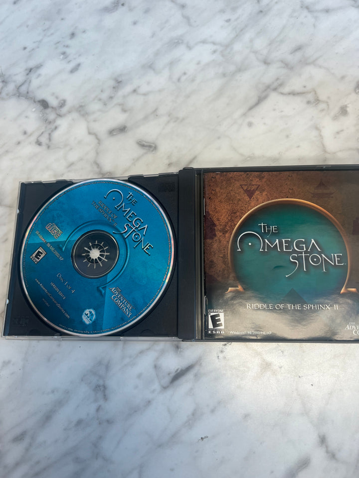 The Omega Stone Riddle of the Sphinx II Jewel Case  PC CD-ROM    PC8124