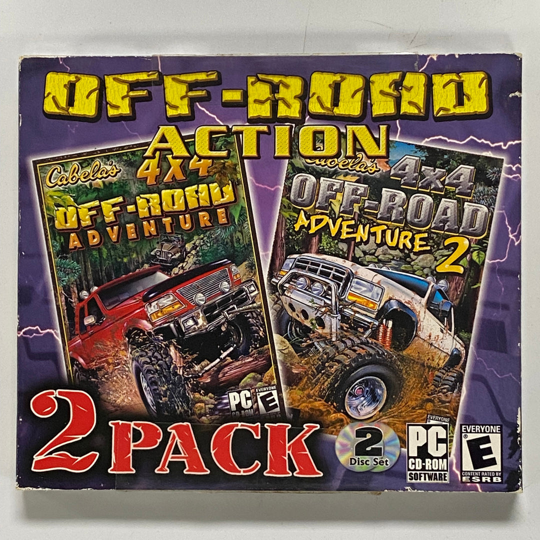 Off-Road Action 2 Pack: 4X4 Off Road Adventure 1&2 - PC CD-ROM PC93026
