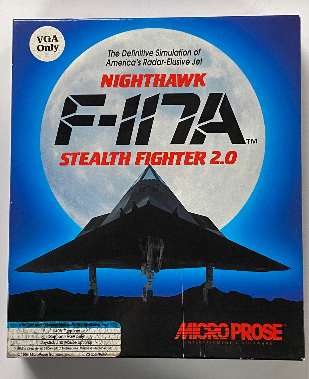 F-117A Nighthawk Stealth Fighter 2.0 - PC CD-ROM PC93026