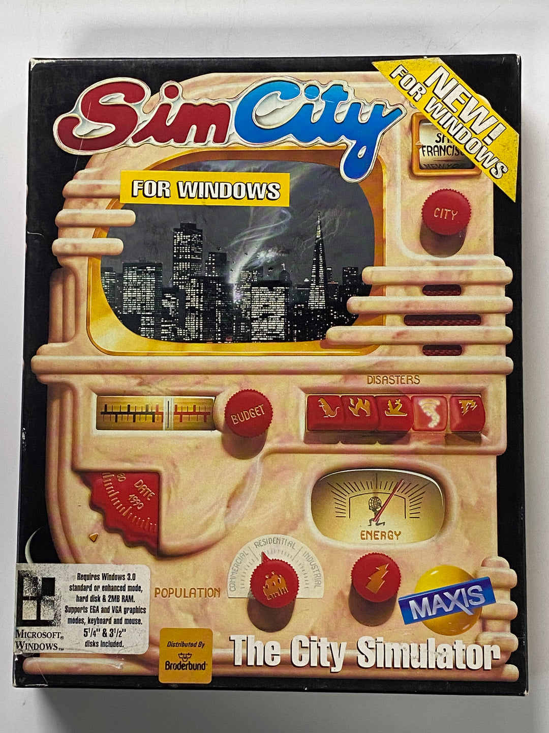 SimCity - PC CD-ROM PC10126