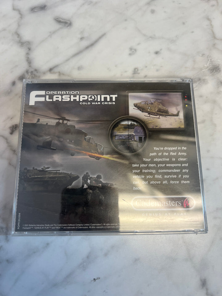 Operation Flashpoint Cold War Crisis Jewel Case  PC CD-ROM    PC8124