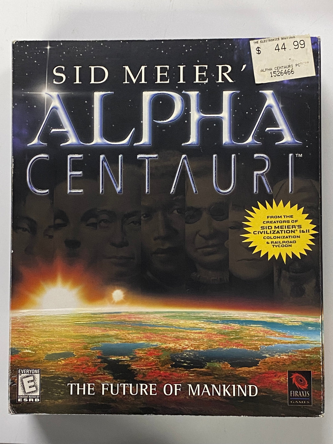 Alpha Centauri - PC CD-ROM PC93026