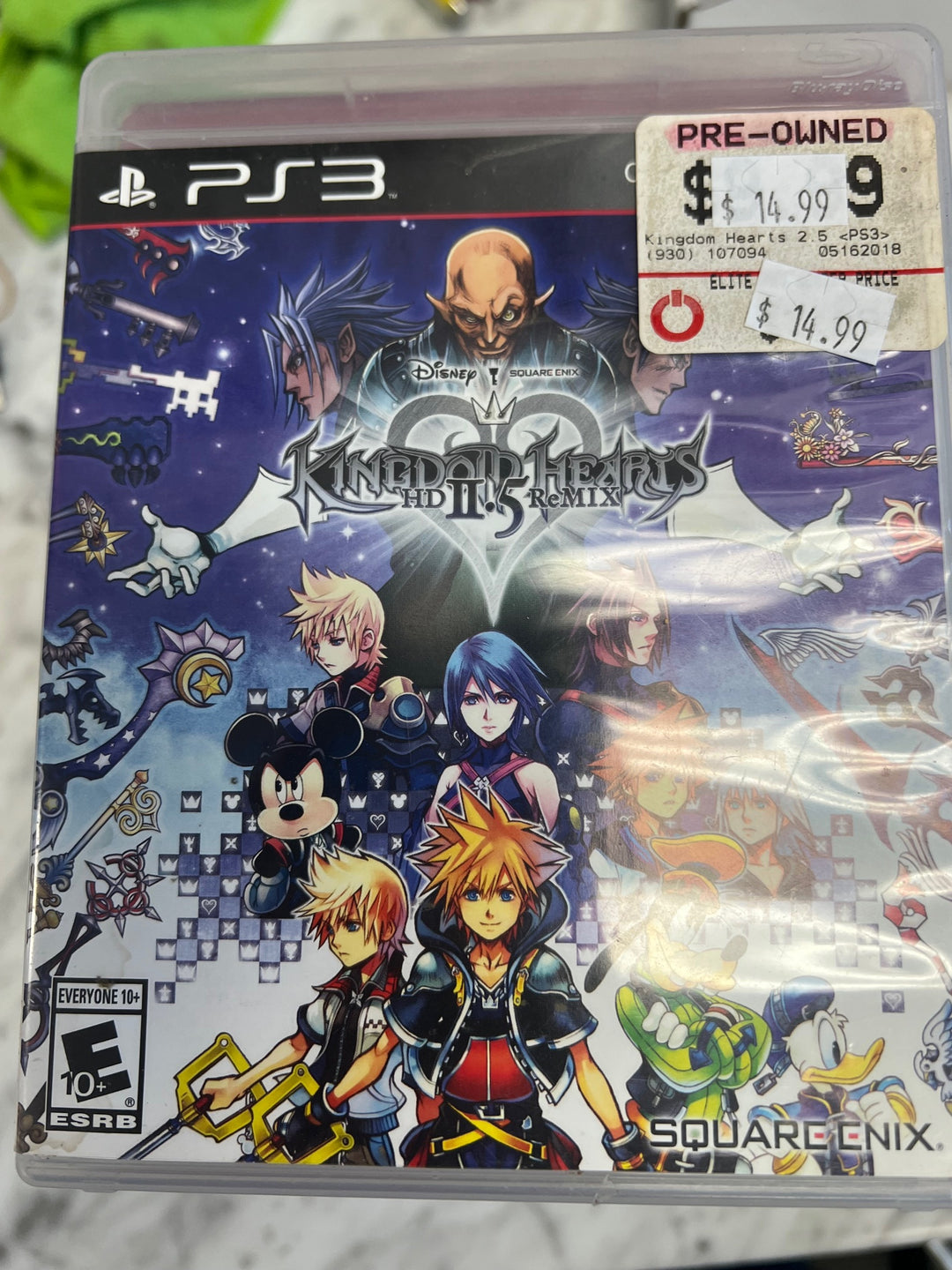 Kingdom Hearts HD 2.5 Remix - PS3 P51325