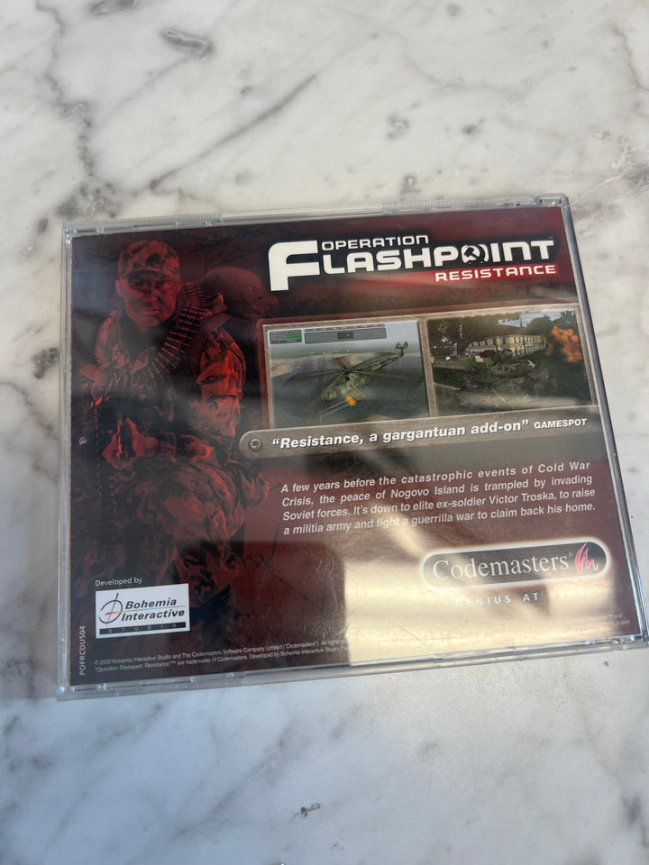 Operation Flashpoint Resistance Expansion Pack Jewel Case  PC CD-ROM    PC8124