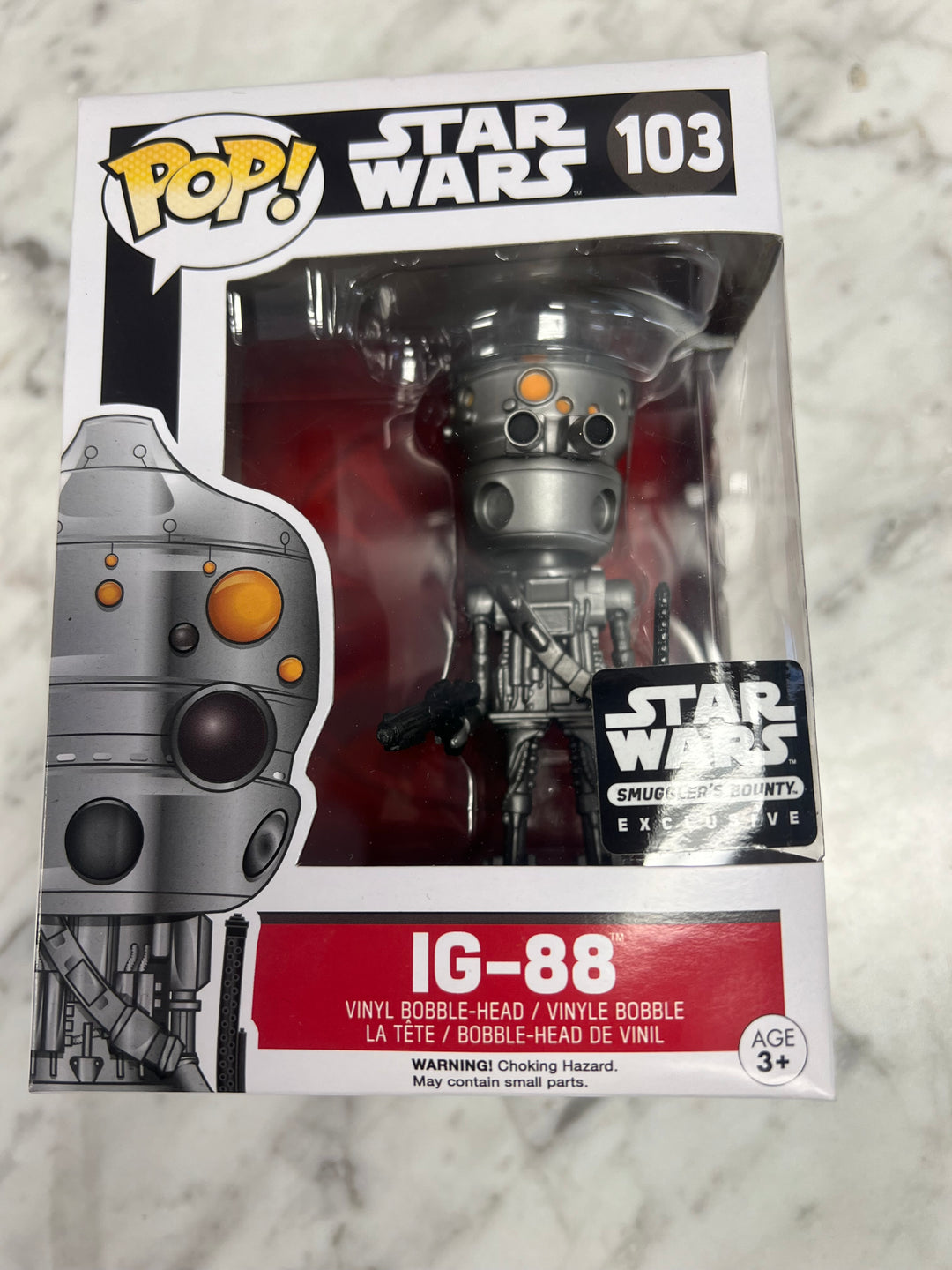 Funko Pop! Vinyl: Star Wars - IG-88 #103 Smuggler's Bounty Exclusive FP101424